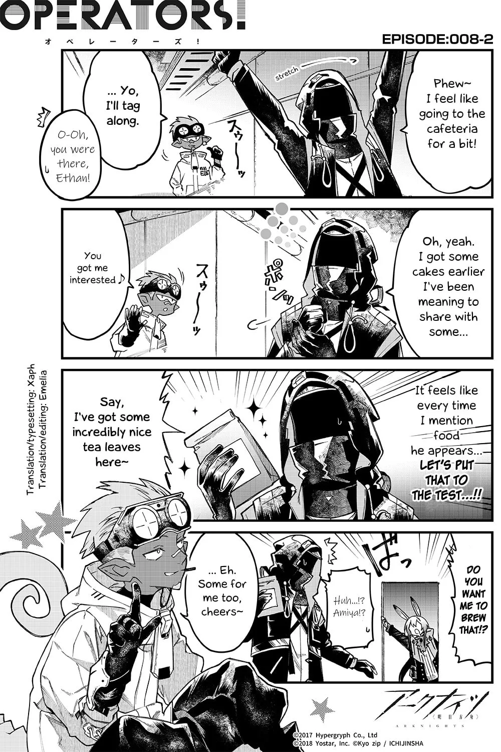 Read Arknights: OPERATORS! chapter 8.2 image 0 on Lezhin