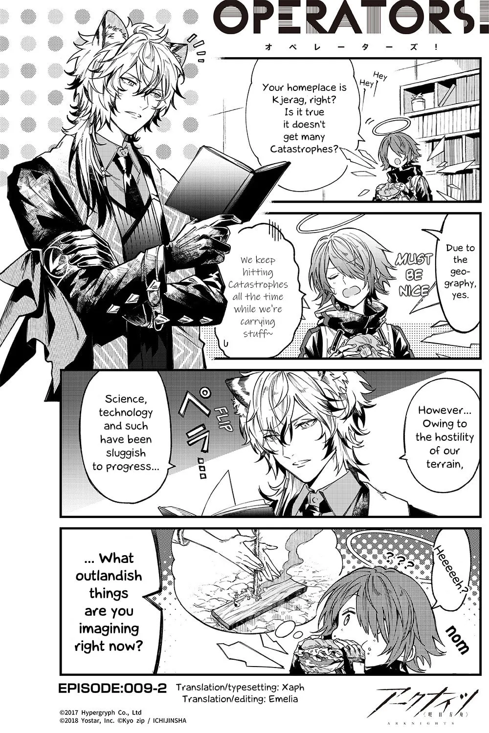Read Arknights: OPERATORS! chapter 9.2 image 0 on Lezhin