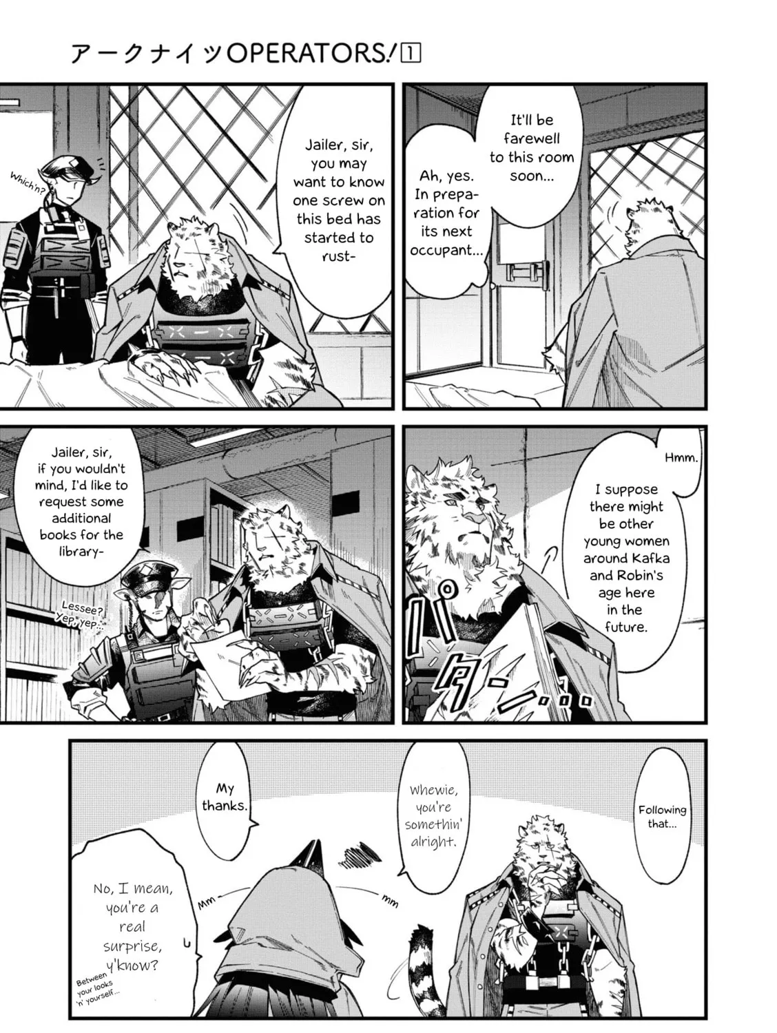 Read Arknights: OPERATORS! chapter 9.5 image 2 on Lezhin