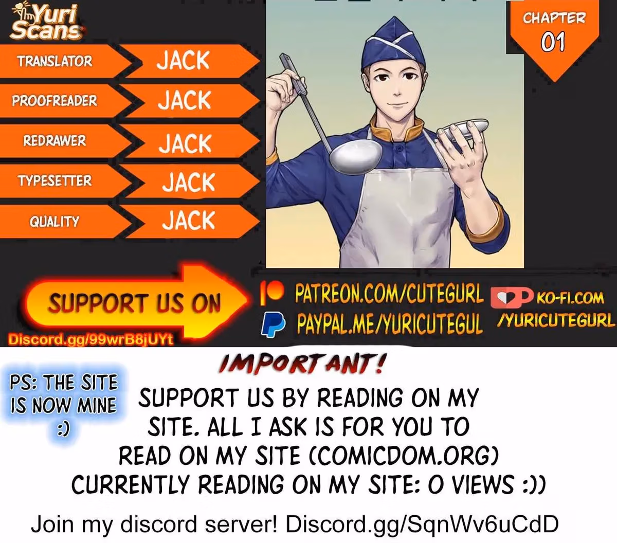 Read Army Chef chapter 1 image 0 on Lezhin