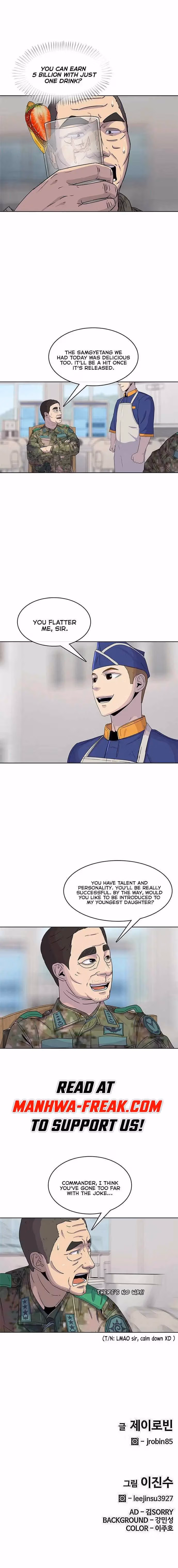 Read Army Chef chapter 105 image 7 on Lezhin