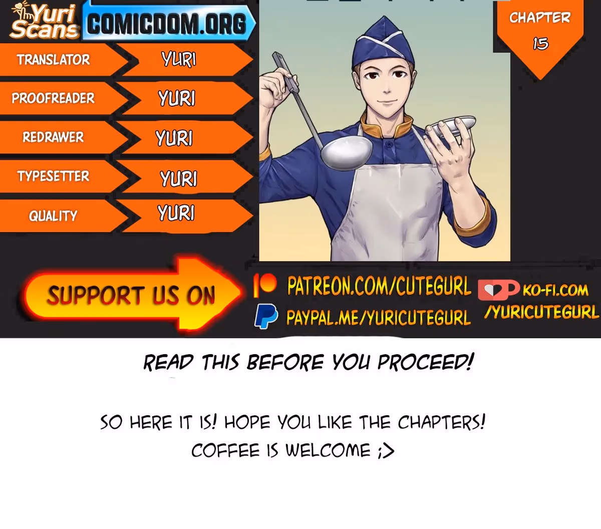 Read Army Chef chapter 15 image 0 on Lezhin