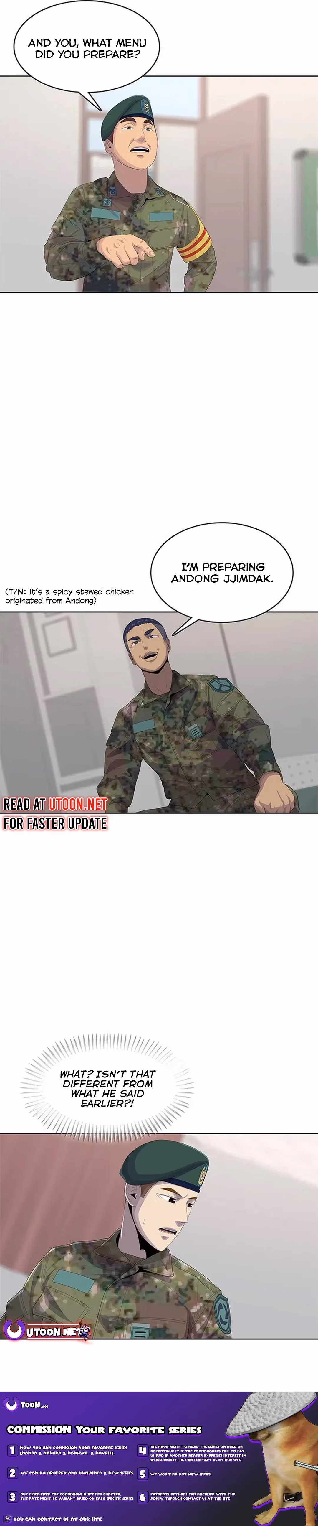 Read Army Chef chapter 167 image 15 on Lezhin