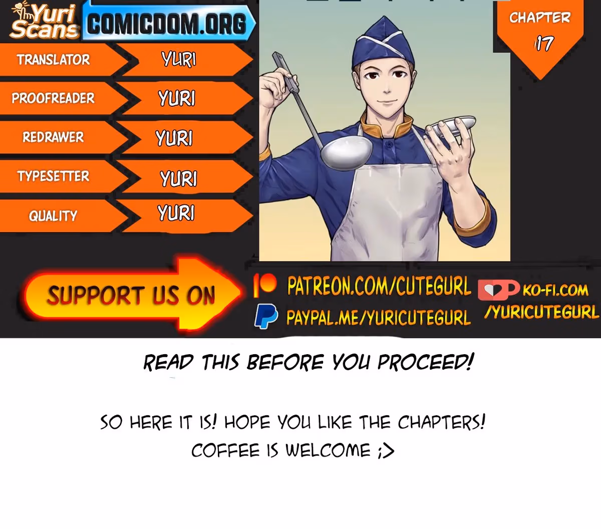 Read Army Chef chapter 17 image 0 on Lezhin
