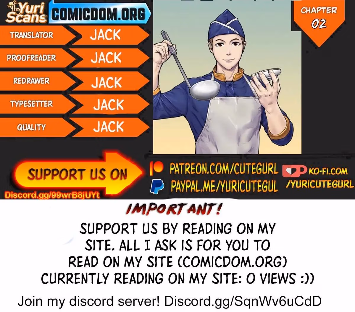 Read Army Chef chapter 2 image 0 on Lezhin