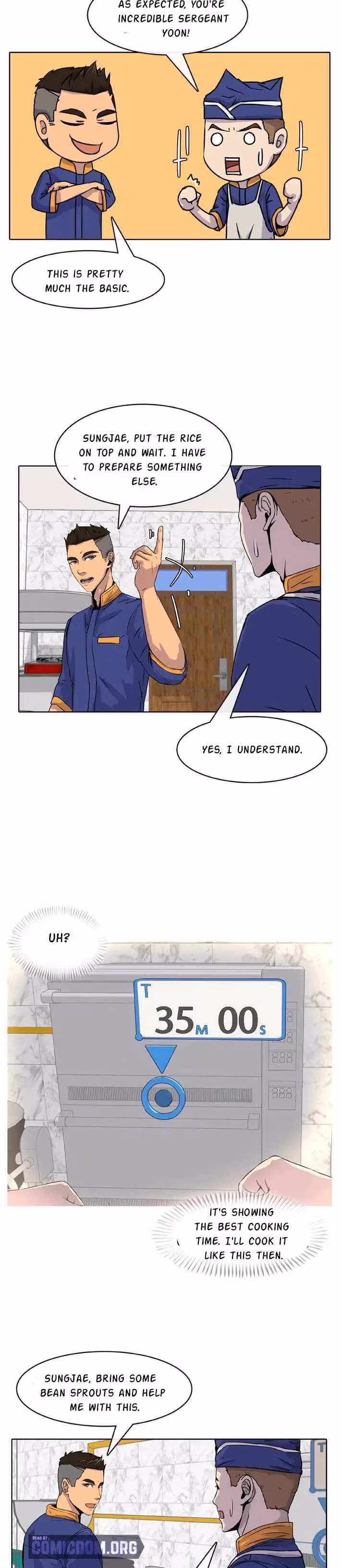 Read Army Chef chapter 5 image 17 on Lezhin