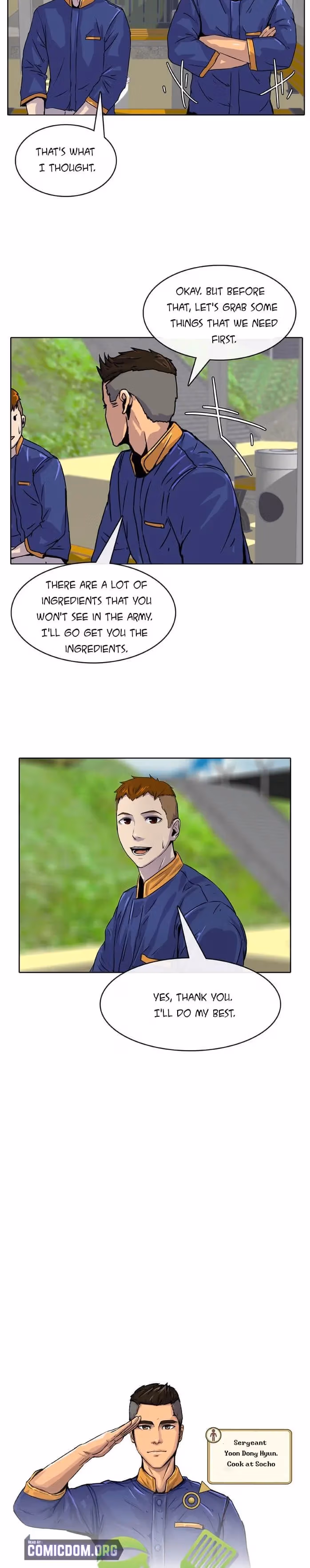 Read Army Chef chapter 7 image 2 on Lezhin