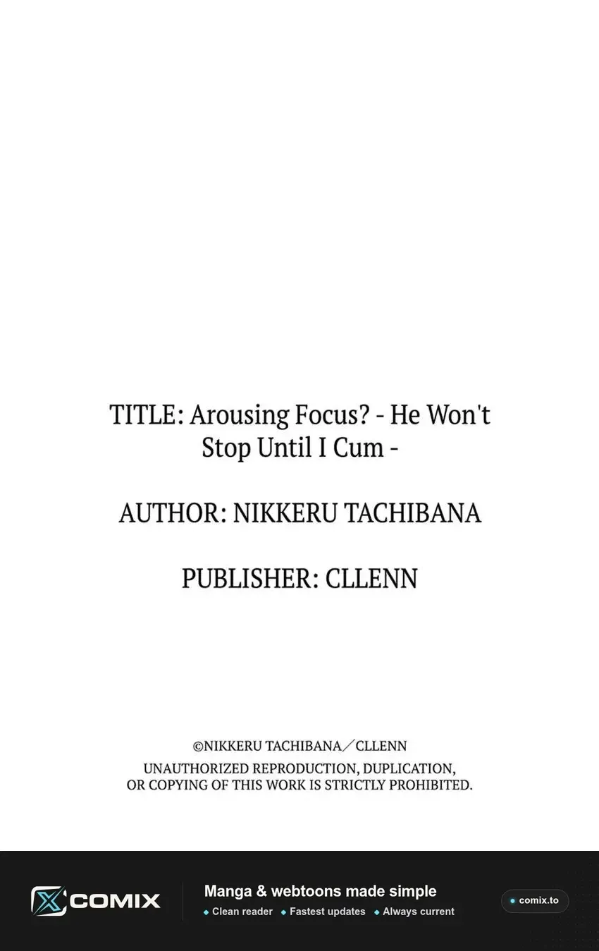 Arousing Focus? - He Won't Stop Until I Cum - Chapter 2 page 27 - 