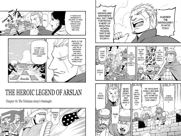 Read Arslan Senki chapter 76 image 3 on Lezhin