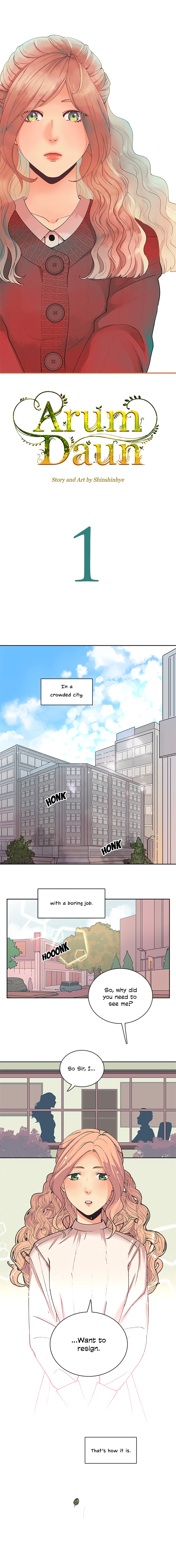 Read Arum Daun chapter 1 image 1 on Lezhin
