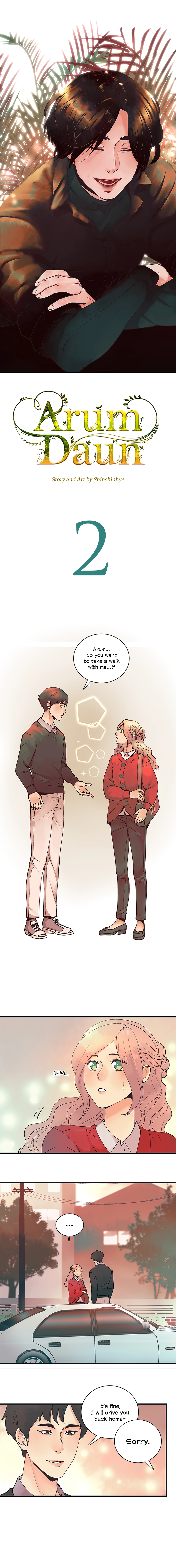 Read Arum Daun chapter 2 image 1 on Lezhin