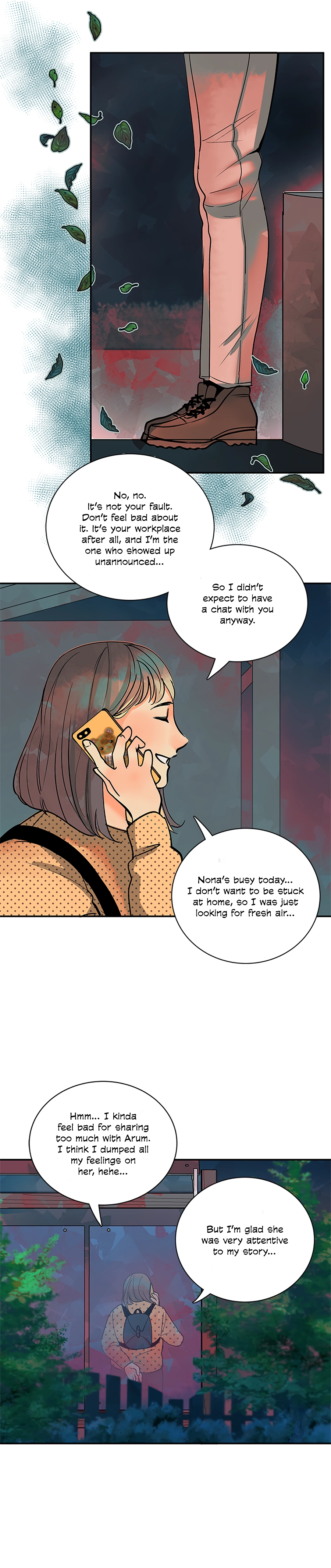 Read Arum Daun chapter 33 image 9 on Lezhin
