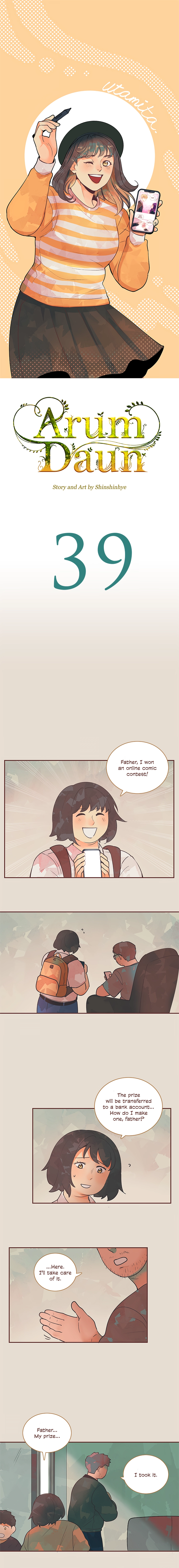 Read Arum Daun chapter 39 image 1 on Lezhin