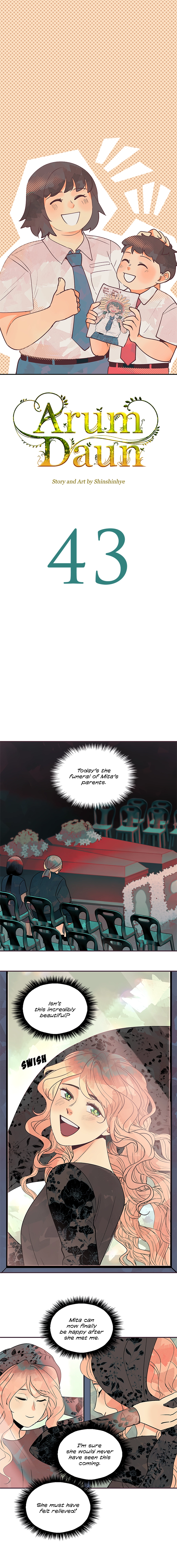 Read Arum Daun chapter 43 image 1 on Lezhin