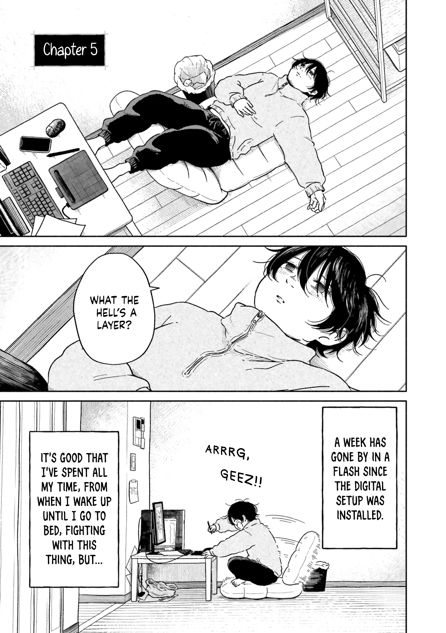 Read Asagiiro no Saudade chapter 5 image 1 on Lezhin