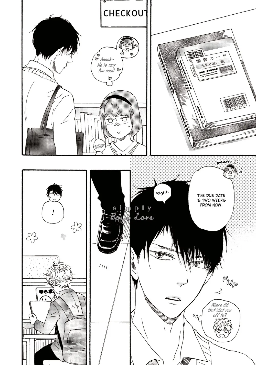 Read Ashita Wa Docchi Da! chapter 30.5 image 8 on Lezhin