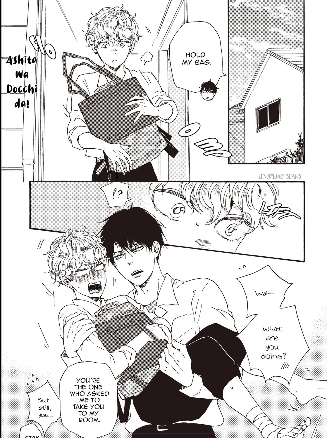 Read Ashita wa Docchida! chapter 23 image 2 on Lezhin