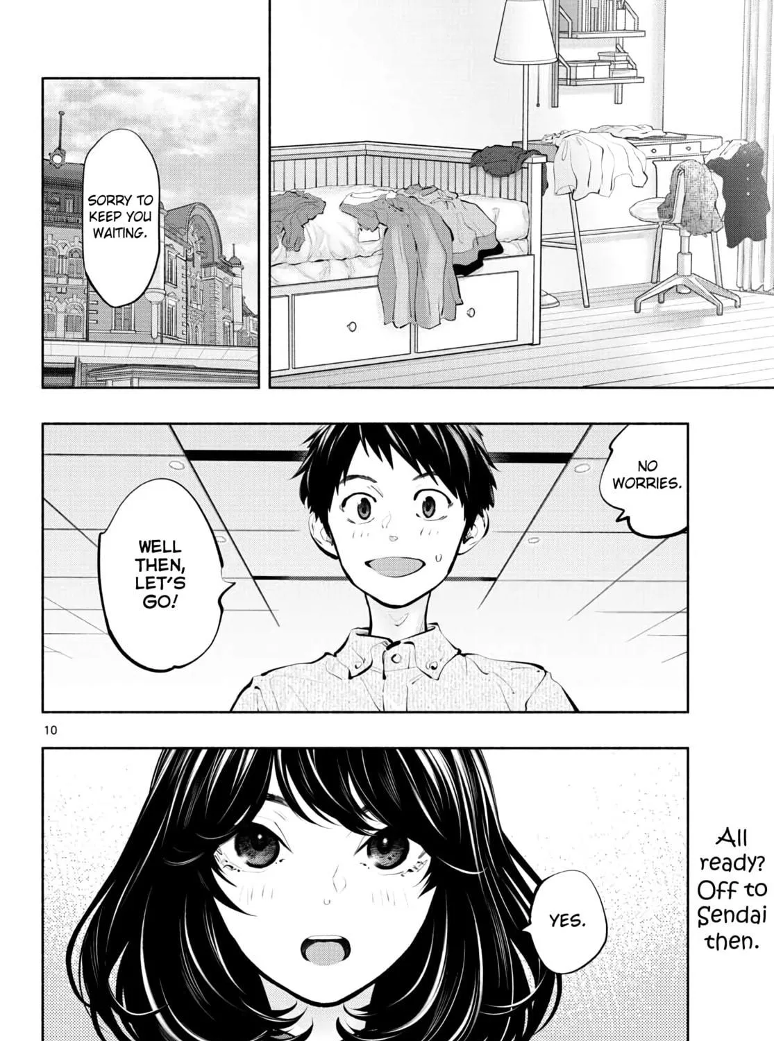 Asoko de Hataraku Musubu-san Chapter 44 page 19 - 