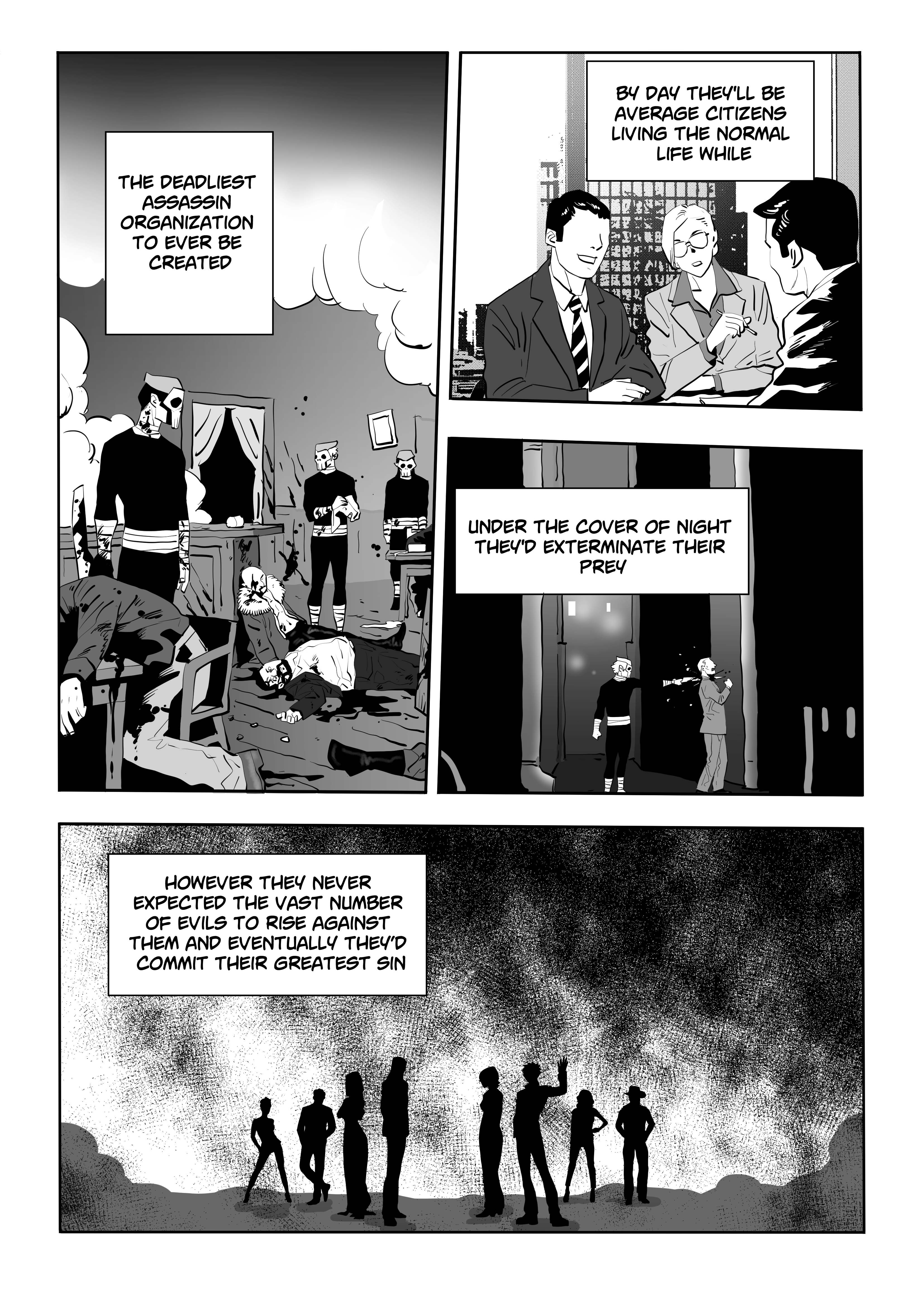 Read Assassin Nation chapter 1 image 2 on Lezhin