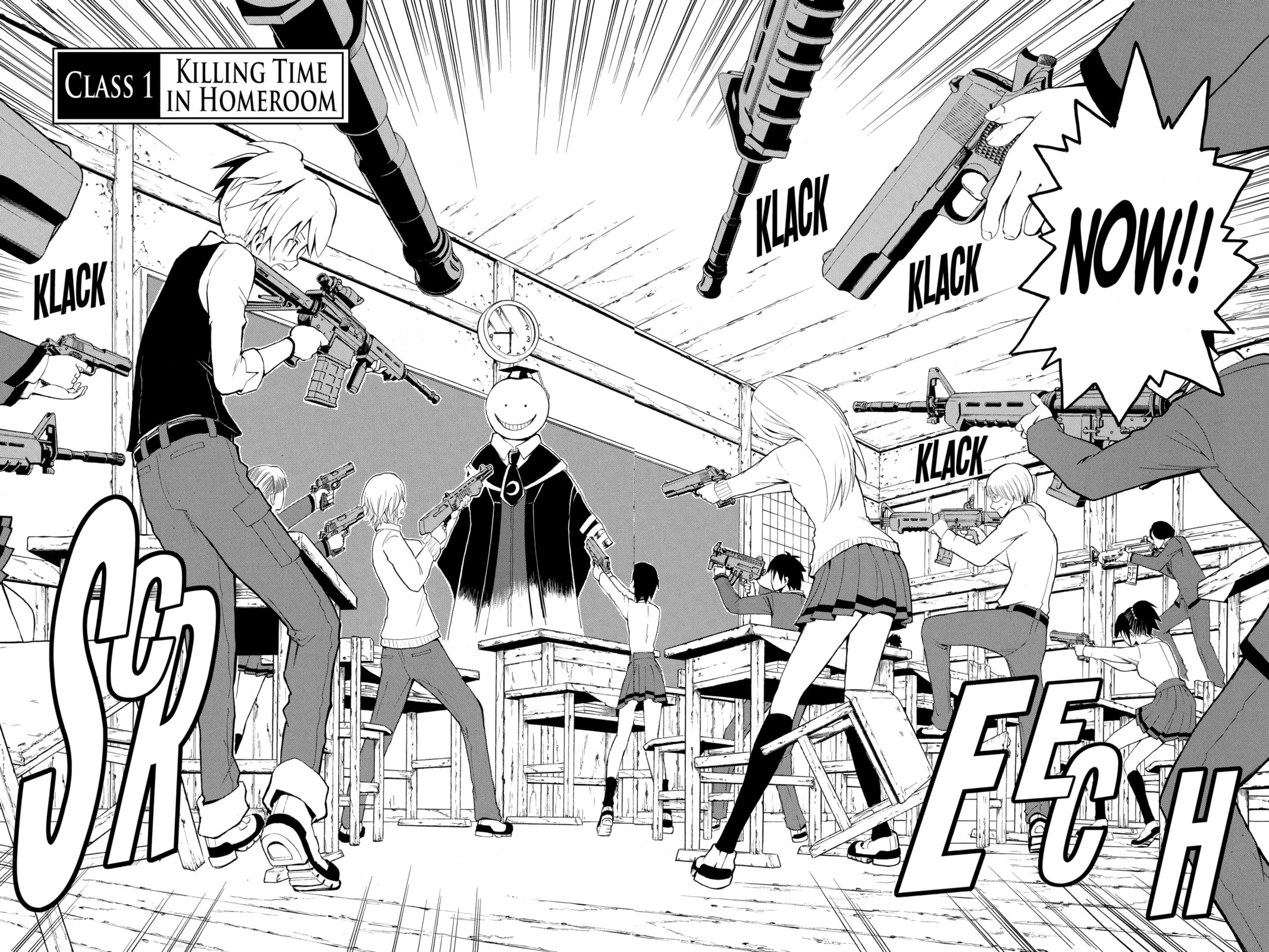 Read Assassination Classroom chapter 1 image 1 on Lezhin