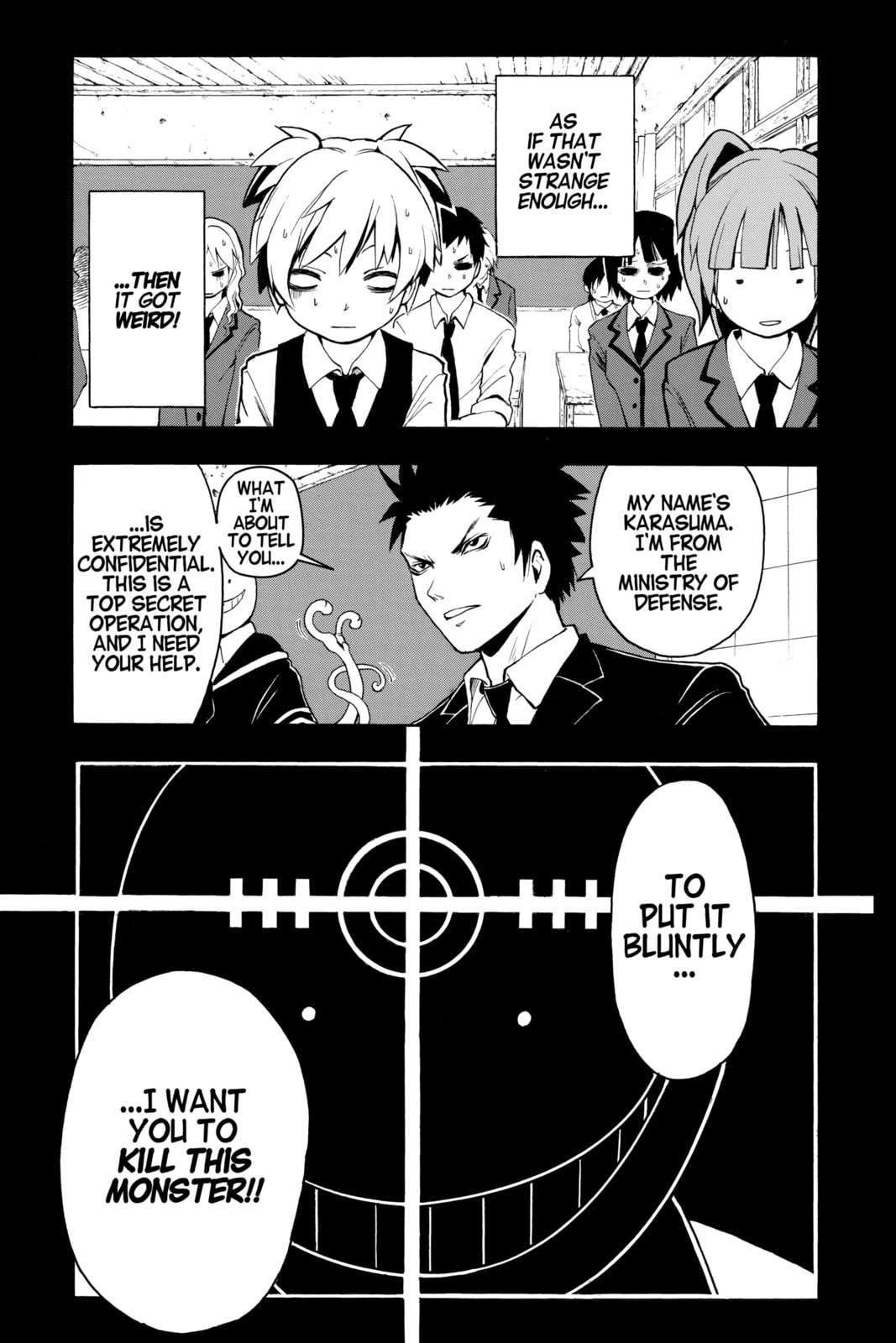 Read Assassination Classroom chapter 1 image 11 on Lezhin