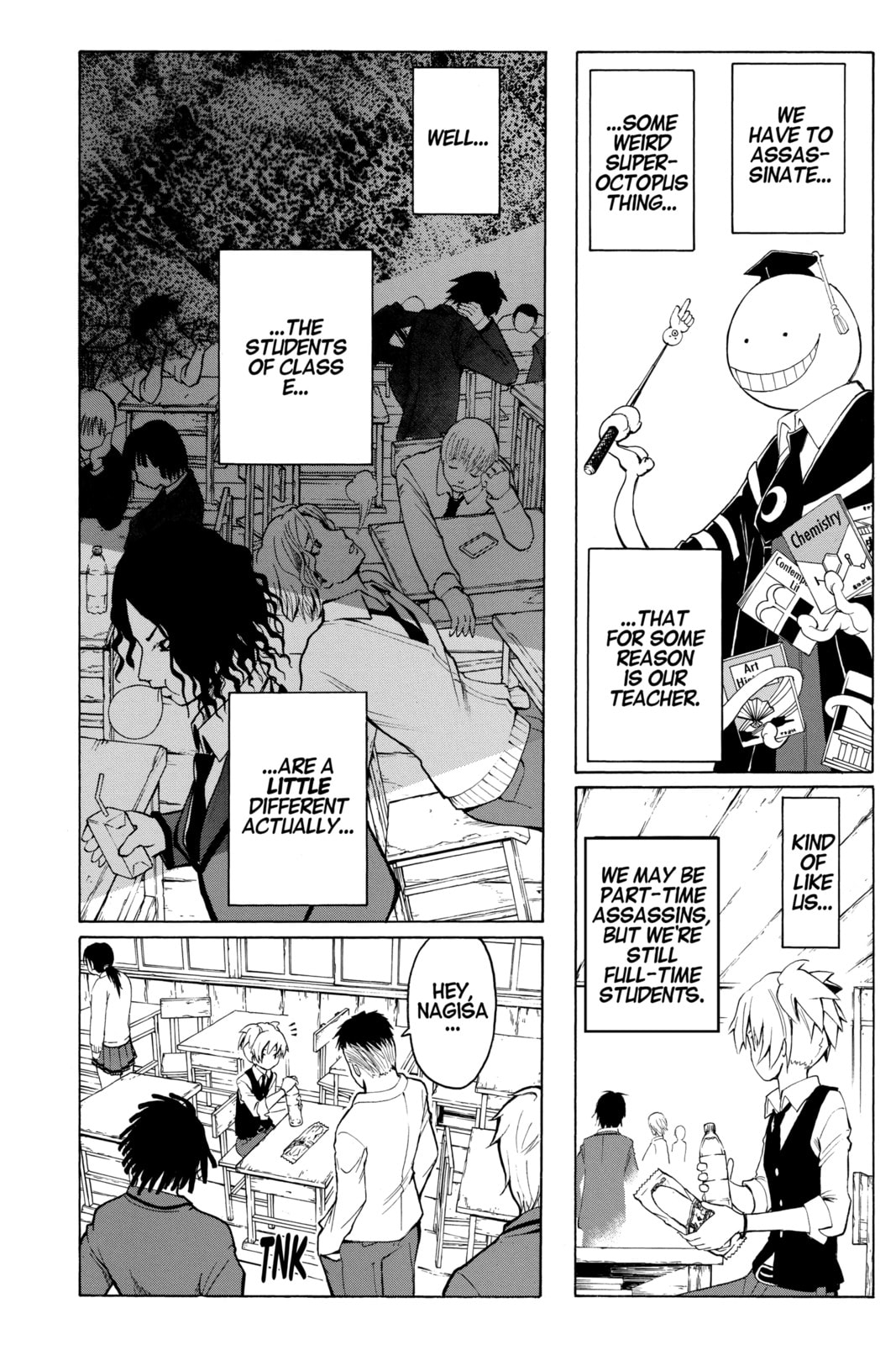 Read Assassination Classroom chapter 1 image 20 on Lezhin