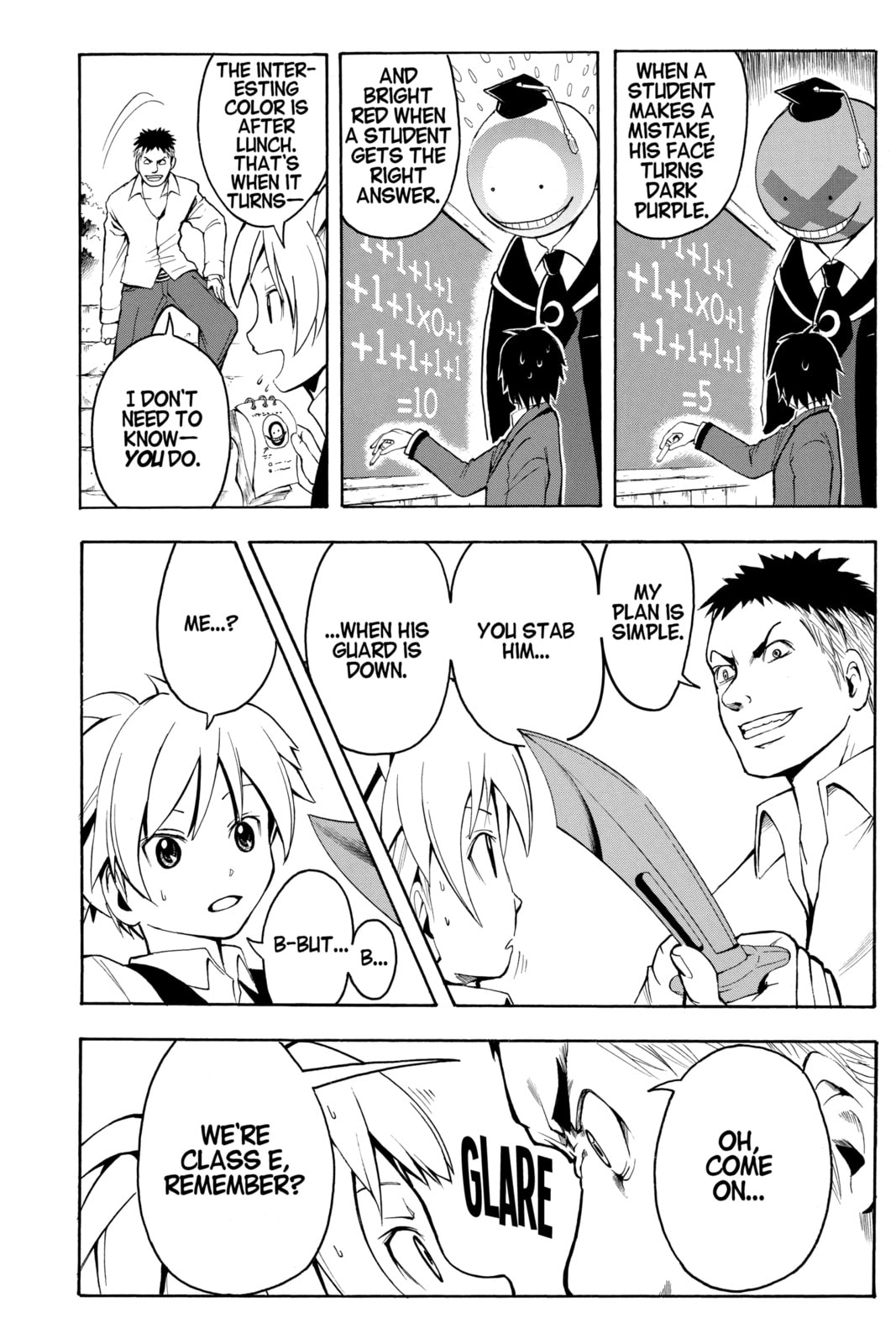 Read Assassination Classroom chapter 1 image 22 on Lezhin