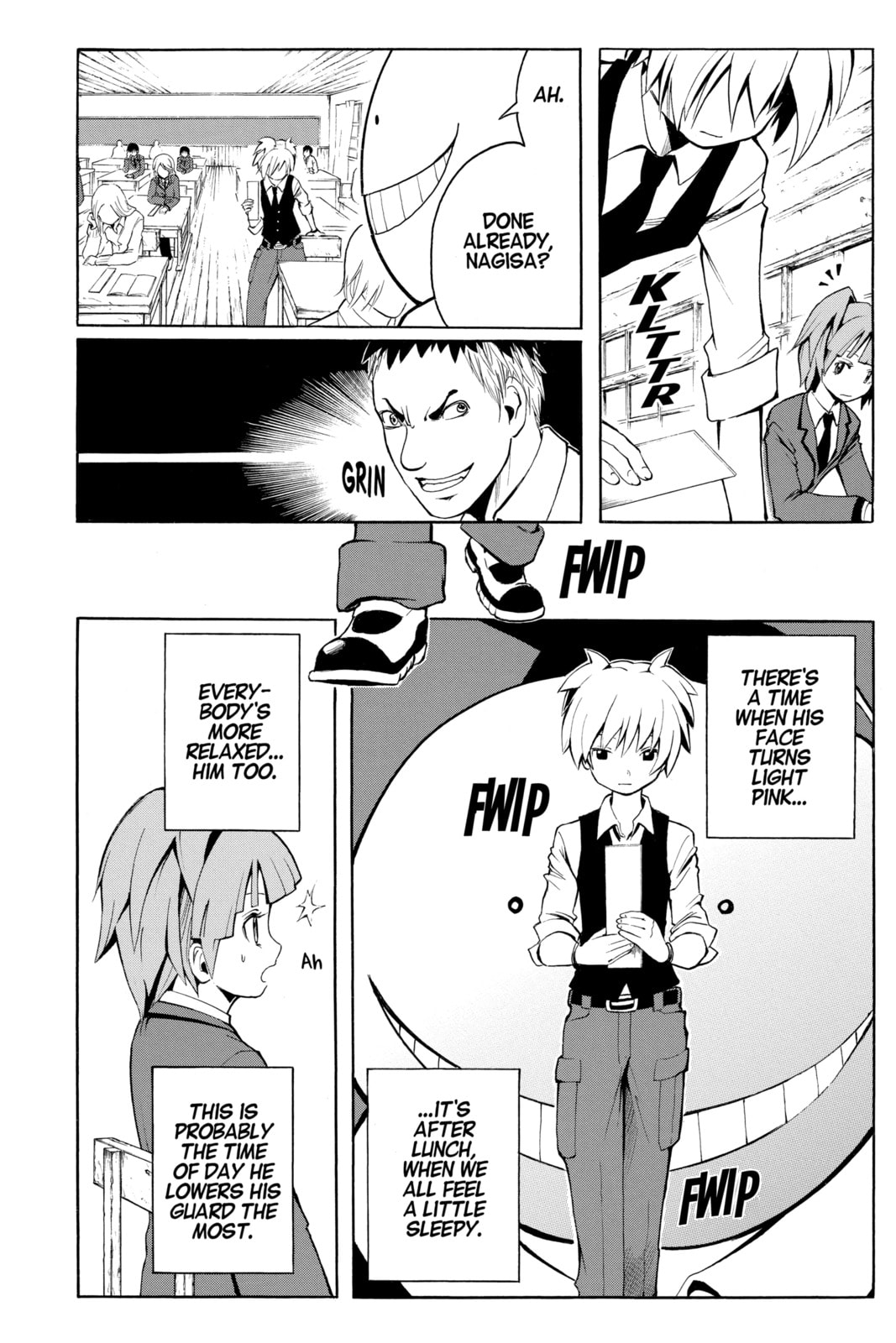 Read Assassination Classroom chapter 1 image 30 on Lezhin