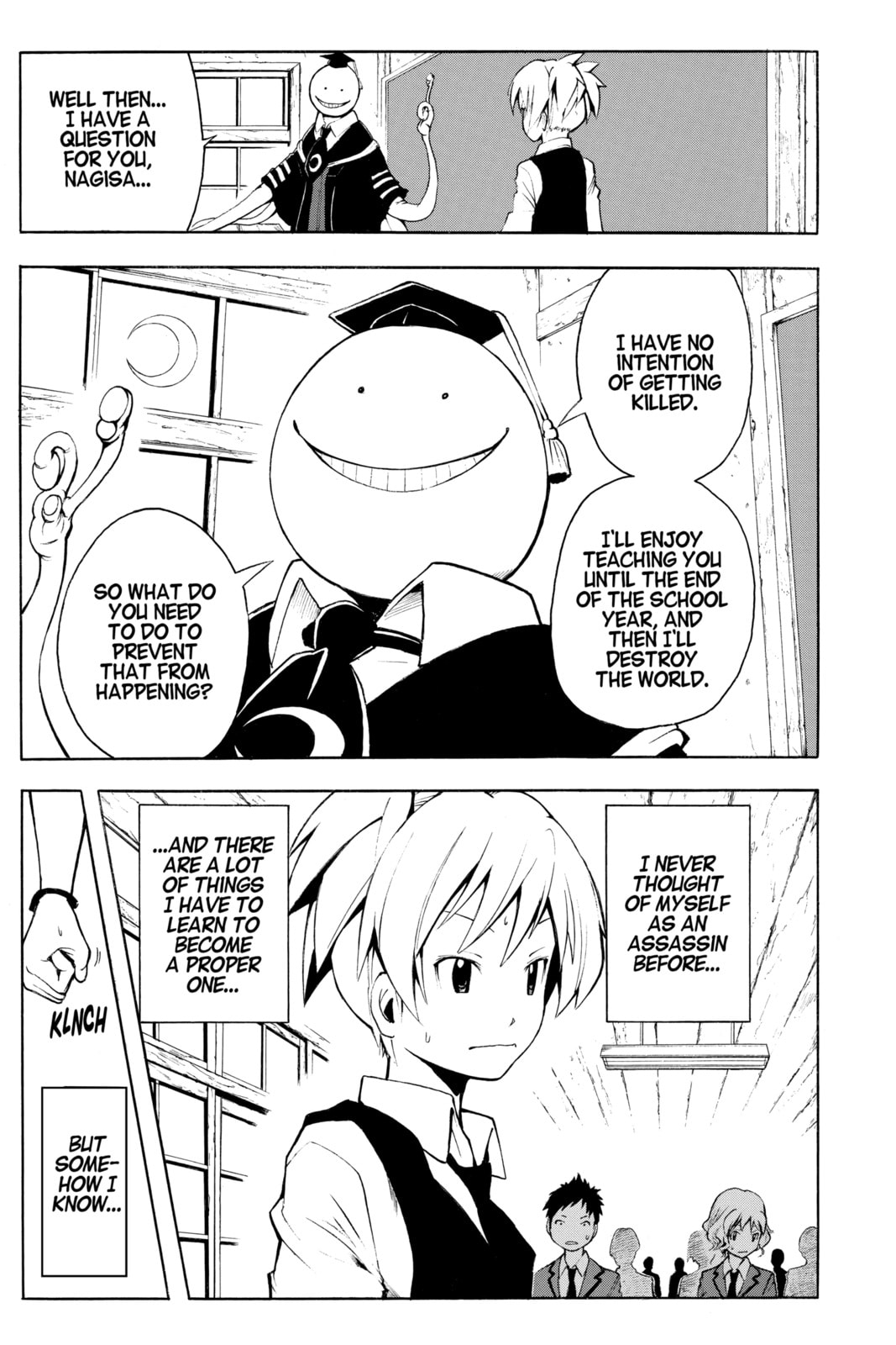 Read Assassination Classroom chapter 1 image 46 on Lezhin