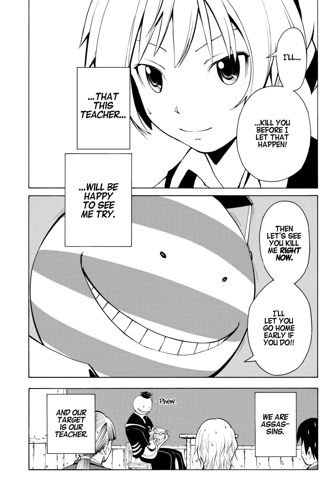 Read Assassination Classroom chapter 1 image 47 on Lezhin