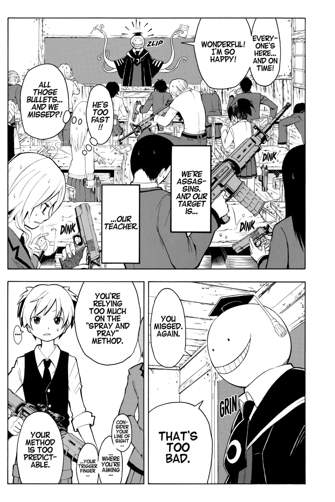 Read Assassination Classroom chapter 1 image 5 on Lezhin