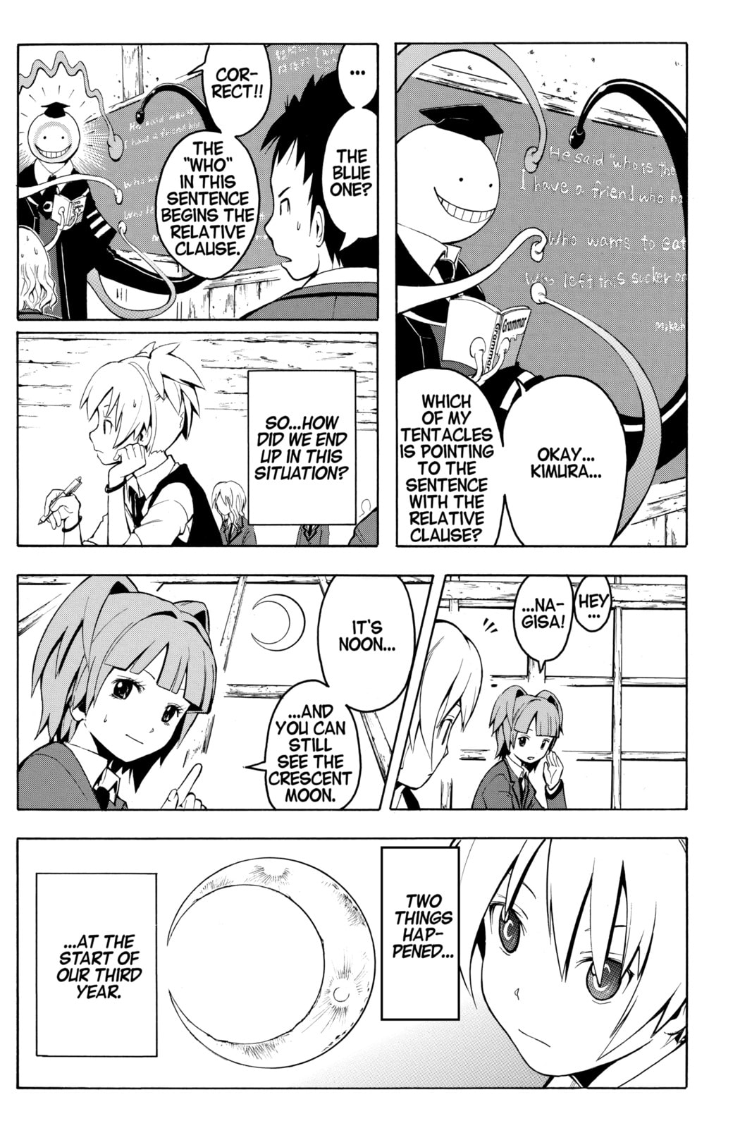 Read Assassination Classroom chapter 1 image 9 on Lezhin