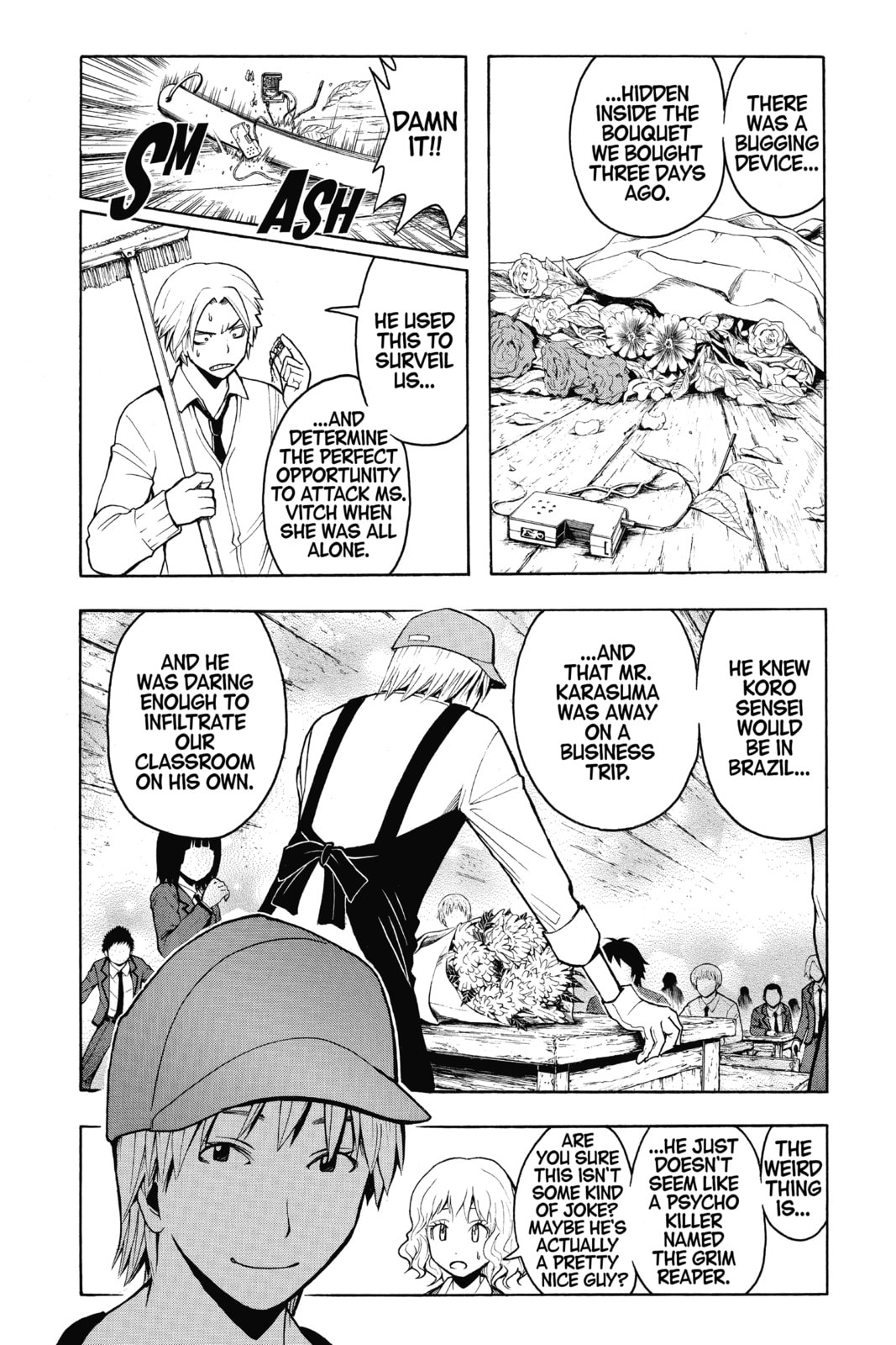 Read Assassination Classroom chapter 101 image 1 on Lezhin