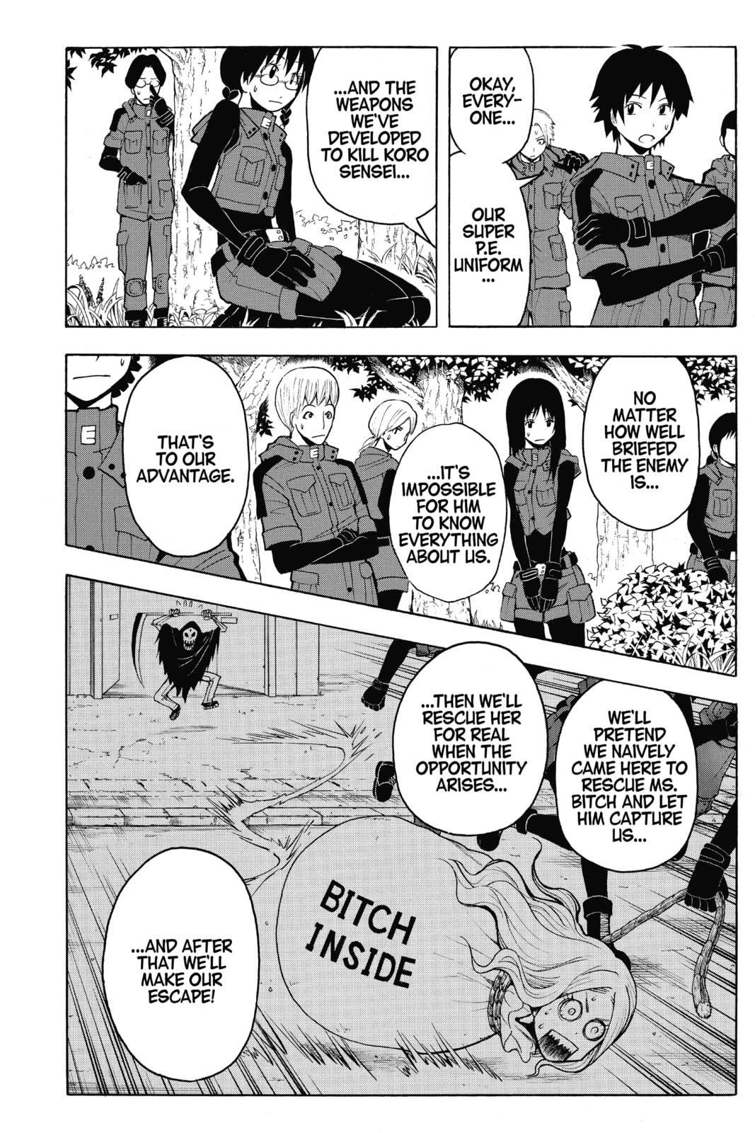 Read Assassination Classroom chapter 101 image 9 on Lezhin