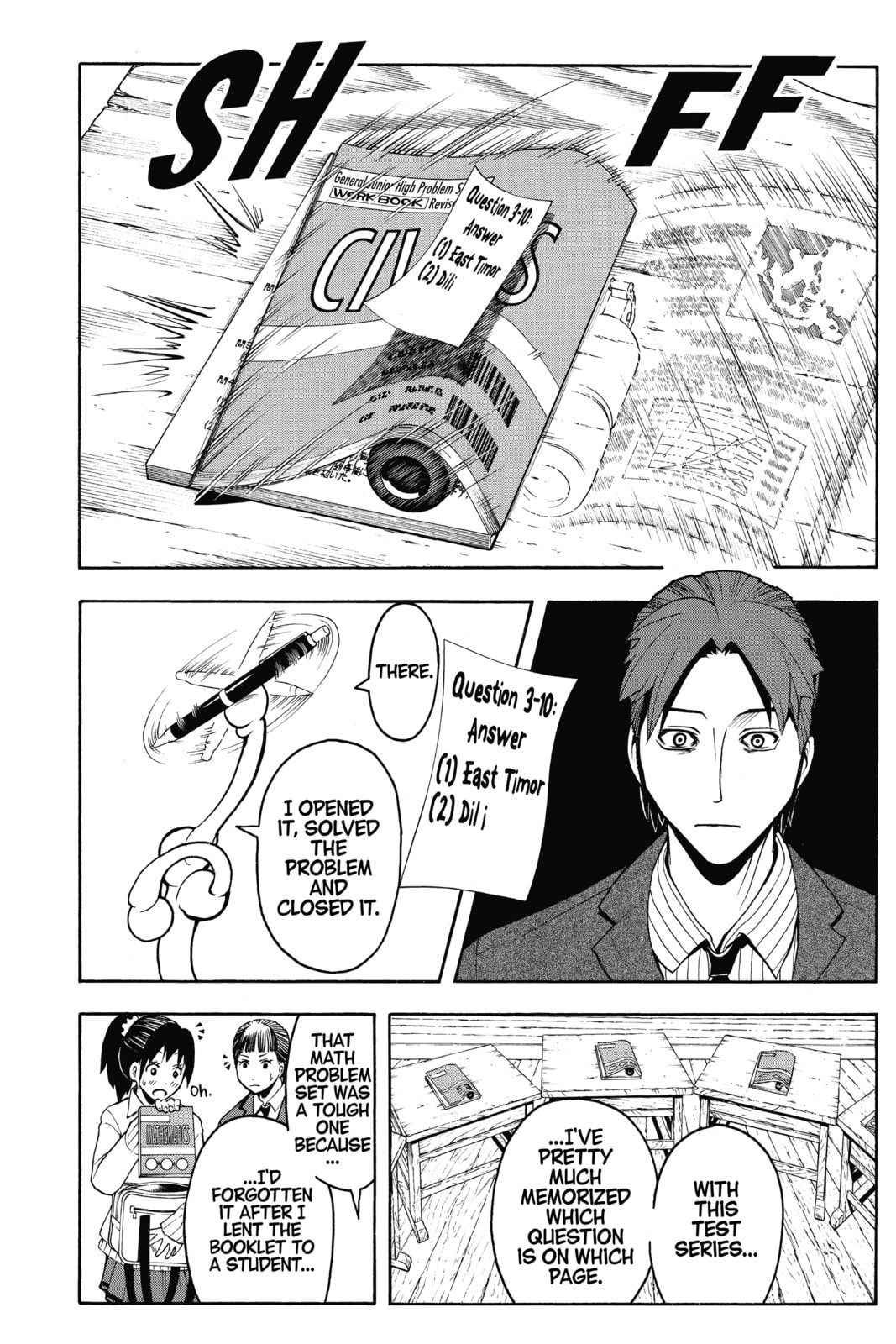 Read Assassination Classroom chapter 124 image 15 on Lezhin