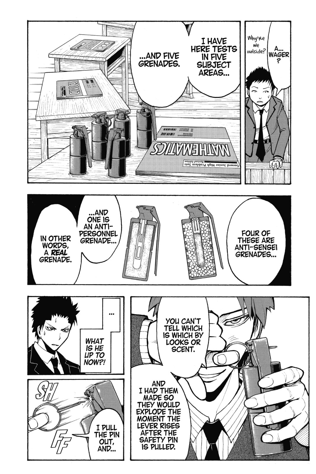 Read Assassination Classroom chapter 124 image 3 on Lezhin