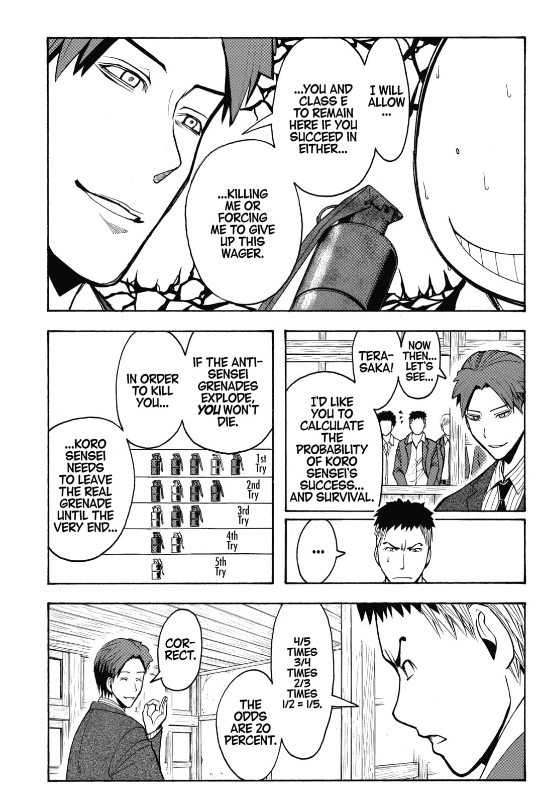 Read Assassination Classroom chapter 124 image 5 on Lezhin