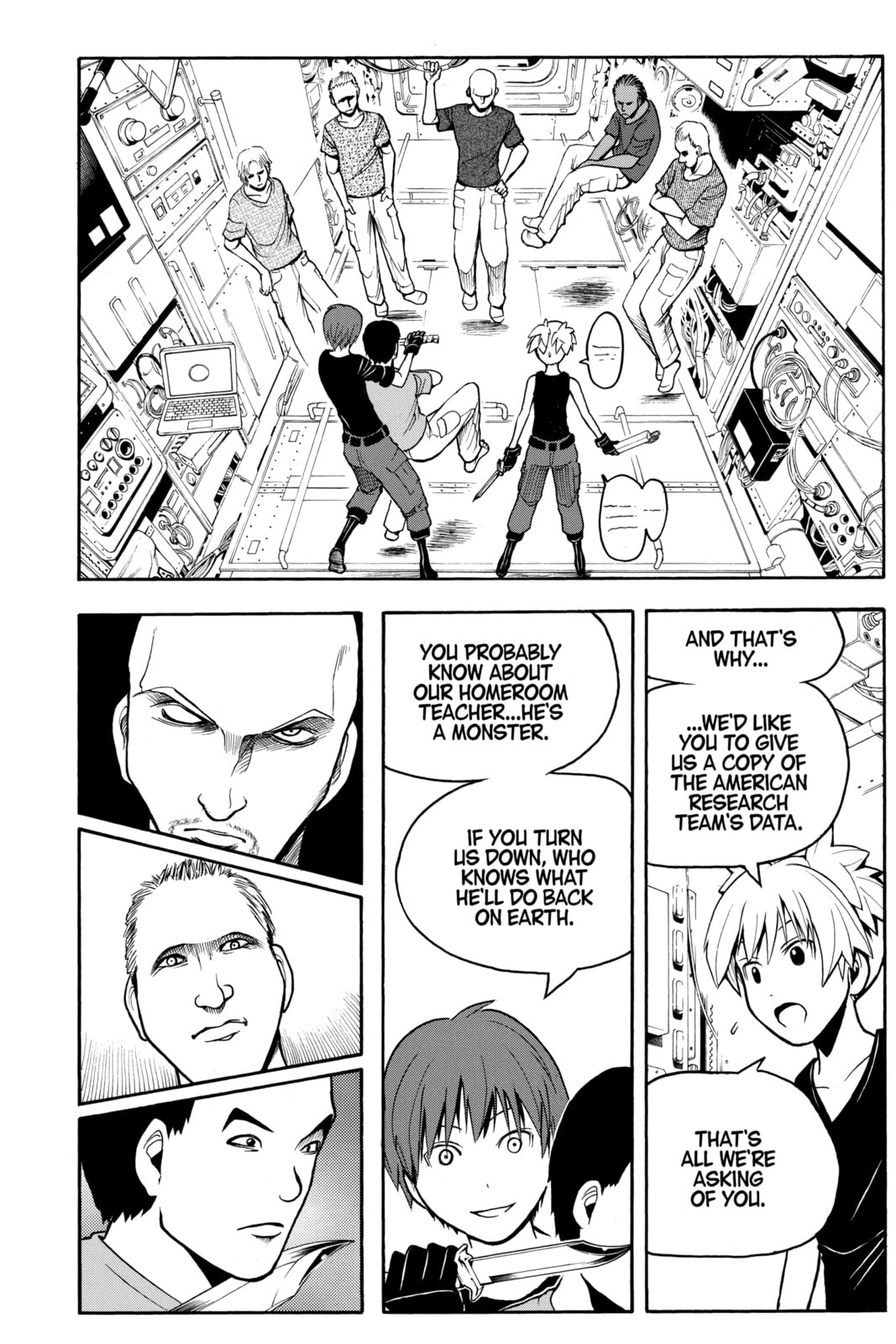 Read Assassination Classroom chapter 152 image 5 on Lezhin