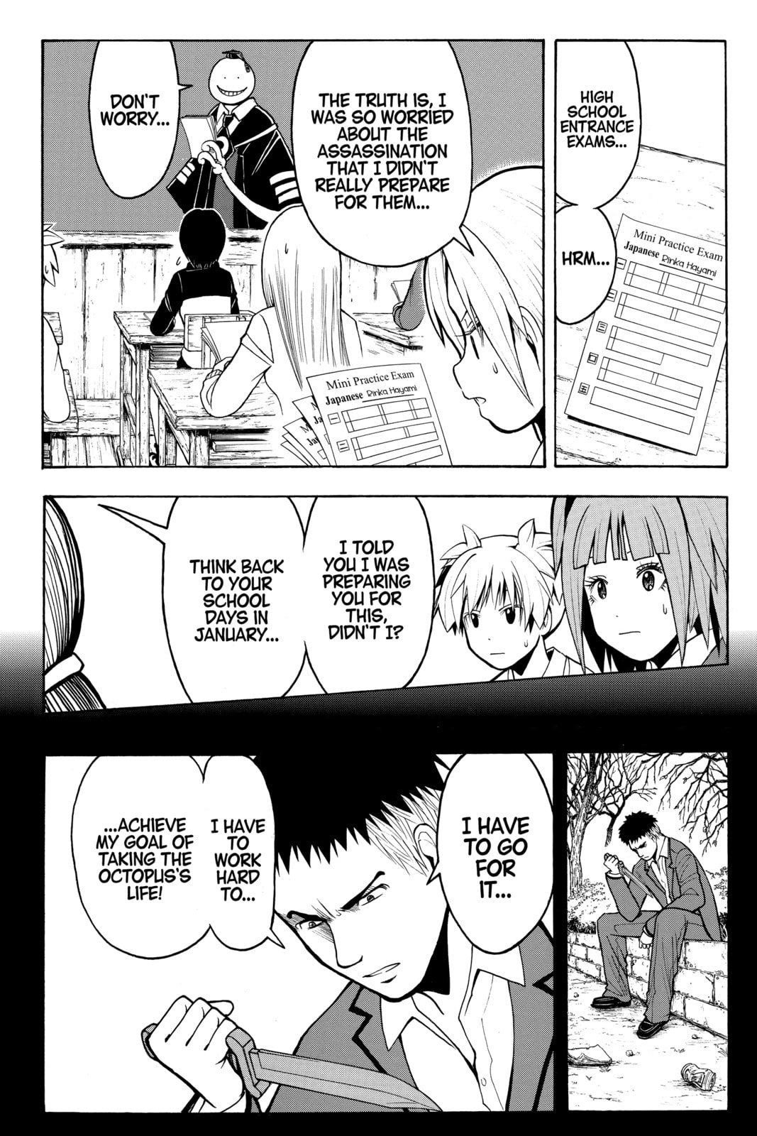 Read Assassination Classroom chapter 155 image 1 on Lezhin