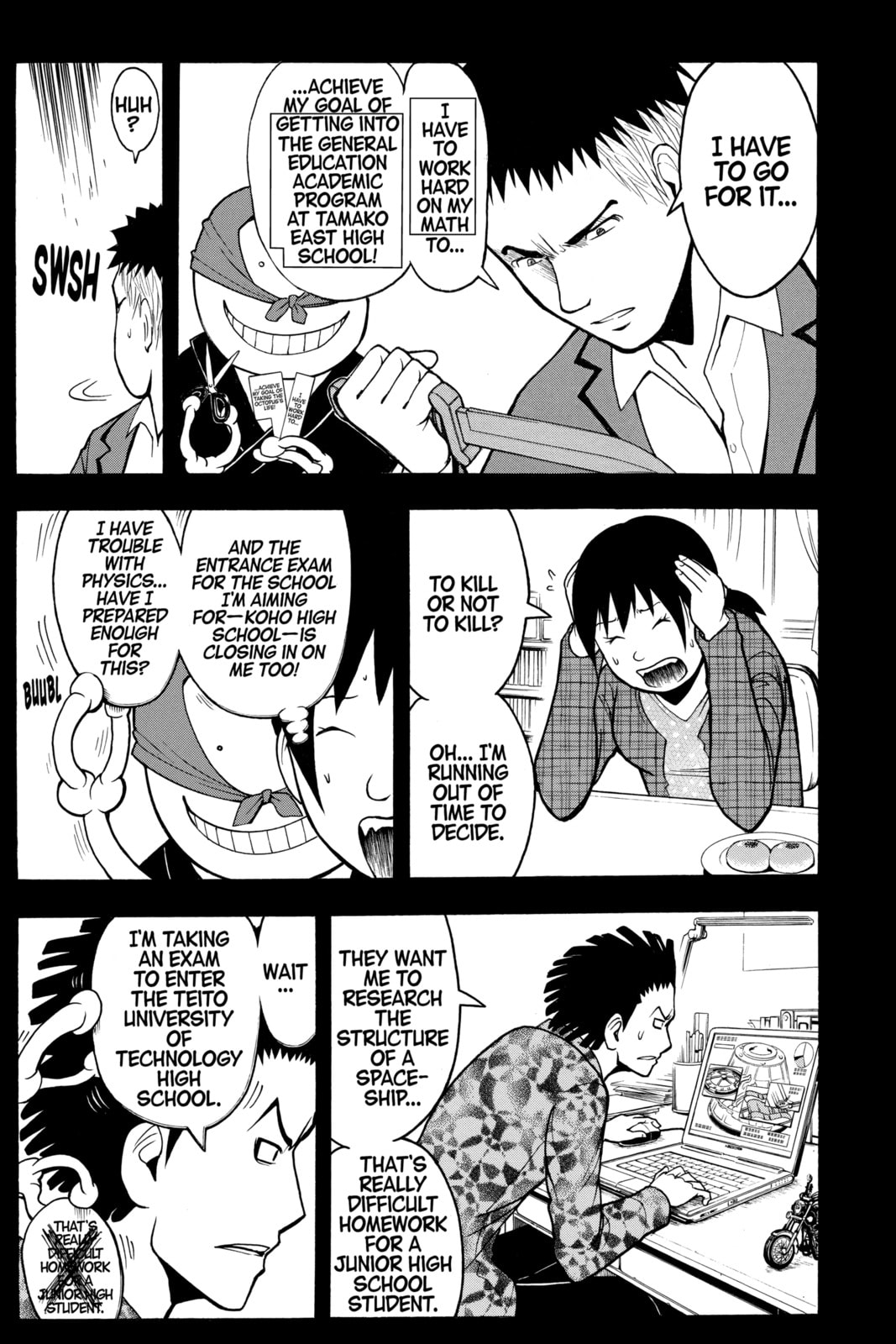 Read Assassination Classroom chapter 155 image 2 on Lezhin