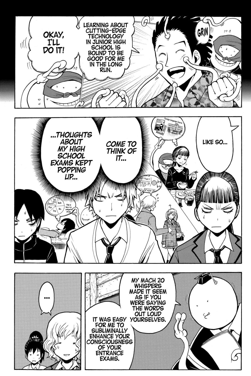 Read Assassination Classroom chapter 155 image 3 on Lezhin