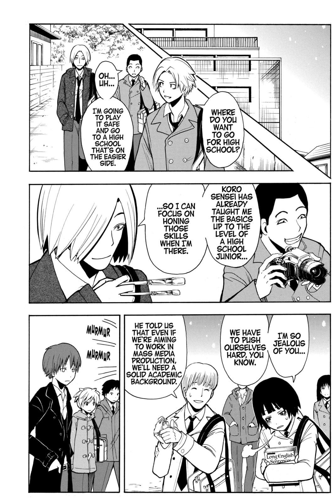 Read Assassination Classroom chapter 155 image 5 on Lezhin