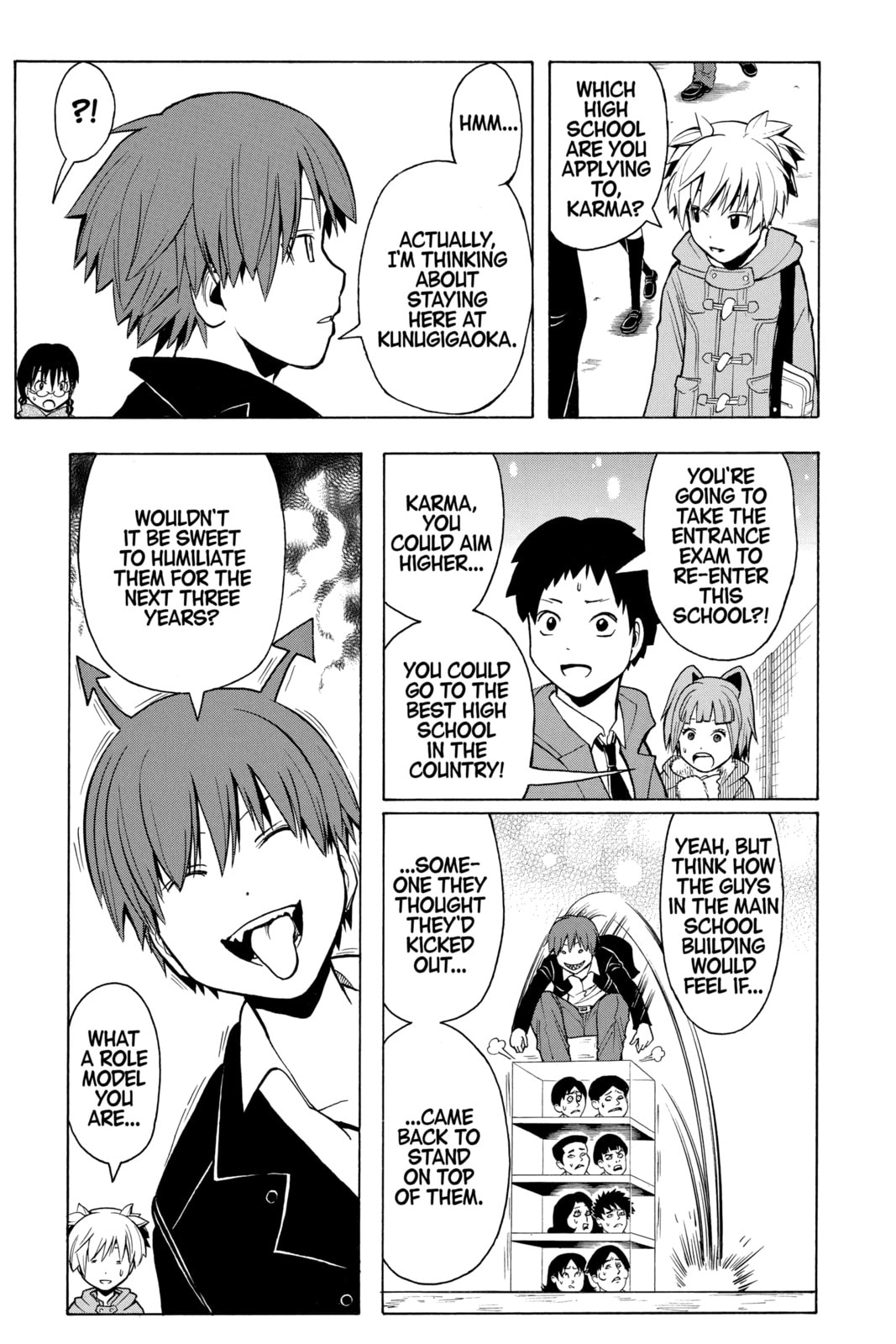 Read Assassination Classroom chapter 155 image 6 on Lezhin