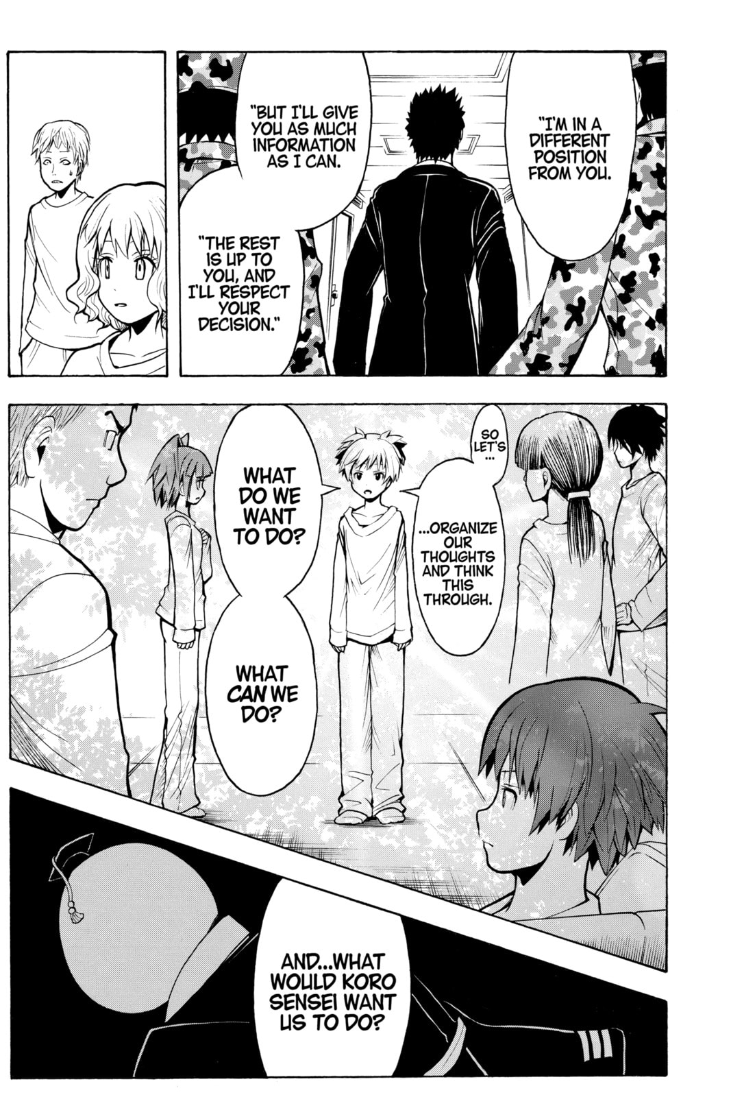 Read Assassination Classroom chapter 166 image 18 on Lezhin