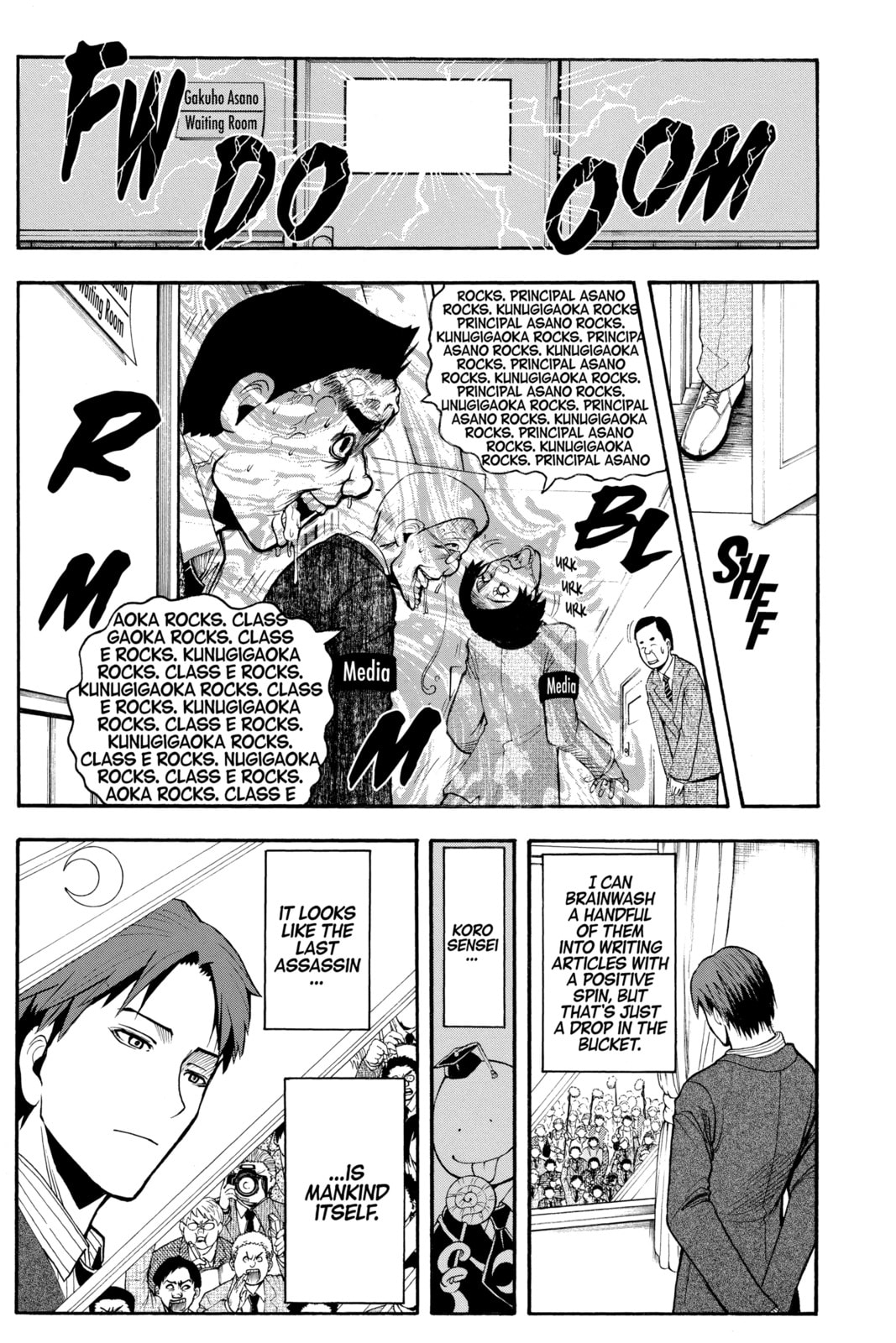Read Assassination Classroom chapter 166 image 6 on Lezhin