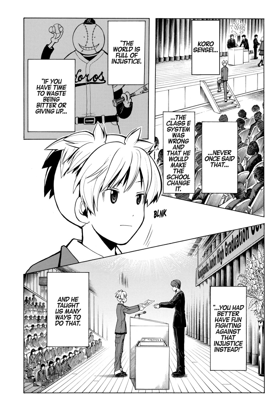 Read Assassination Classroom chapter 178 image 11 on Lezhin