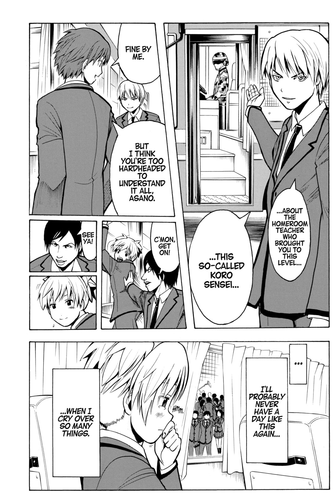 Read Assassination Classroom chapter 178 image 19 on Lezhin
