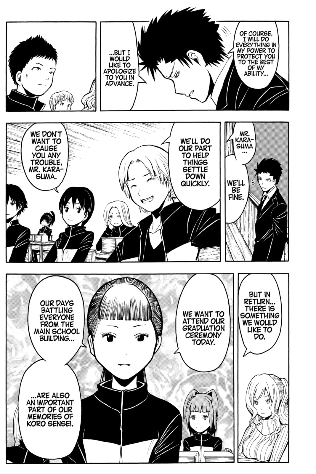 Read Assassination Classroom chapter 178 image 8 on Lezhin