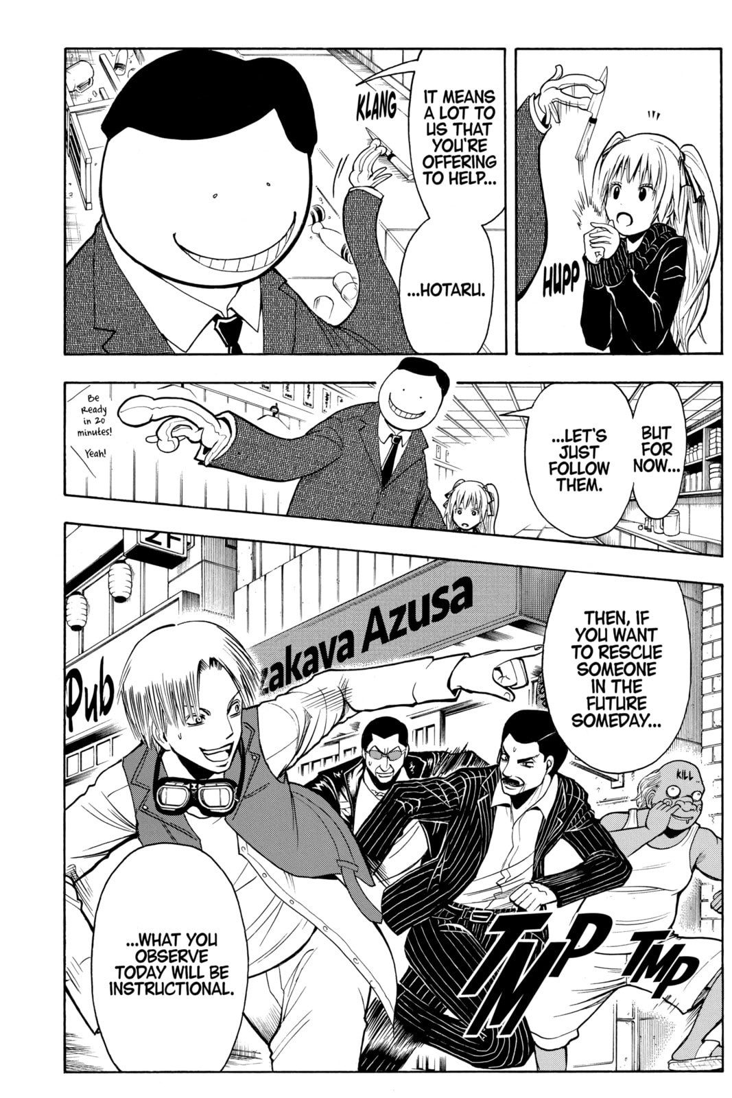 Read Assassination Classroom chapter 180.3 image 1 on Lezhin
