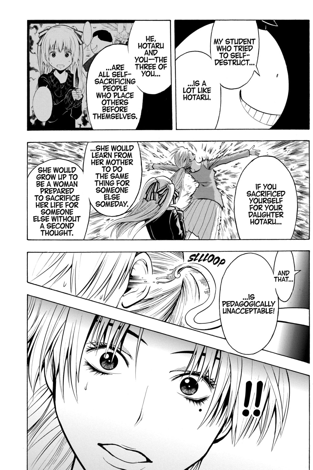 Read Assassination Classroom chapter 180.4 image 10 on Lezhin